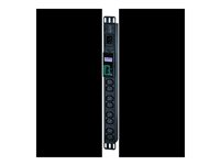 APC Easy Metered Rack PDU EPDU1016M - Kraftdistributionsenhet (kan monteras i rack) - AC 200/208/230 V - 3680 VA - Ethernet - ingång: IEC 60320 C20 - utgångskontakter: 8 (power IEC 60320 C13) - 1U - 2.5 m sladd - svart - för P/N: AR106V, SCL400RMJ1U, SCL500RMI1UC, SCL500RMI1UNC, SMTL1000RMI2UC, SMTL750RMI2UC EPDU1016M