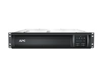 APC Smart-UPS 750VA LCD RM - UPS (kan monteras i rack) - AC 230 V - 500 Watt - 750 VA - Ethernet, RS-232, USB - utgångskontakter: 4 - 2U - svart - med APC UPS Network Management Card - för P/N: AR4018SPX432, AR4024SP, AR4024SPX429, AR4024SPX431, AR4024SPX432, NBWL0356A SMT750RMI2UNC