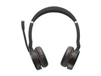 Jabra Evolve 75 UC Stereo - Headset - på örat - Bluetooth - trådlös - aktiv brusradering - USB 7599-838-109