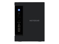 NETGEAR ReadyNAS 312 RN31222D - NAS-server - 2 fack - 4 TB - SATA 3Gb/s - HDD 2 TB x 2 - RAID RAID 0, 1 - RAM 2 GB - Gigabit Ethernet - iSCSI support RN31222D-100EUS