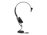 Jabra Engage 40 Mono - Headset - på örat - kabelansluten - USB-C - ljudisolerande - Optimerad för UC 4093-410-299