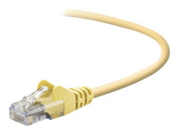 Belkin - Patch-kabel - RJ-45 (hane) till RJ-45 (hane) - 10 m - CAT 5e - formpressad, hakfri - gul - för Omniview SMB 1x16, SMB 1x8; OmniView SMB CAT5 KVM Switch A3L791B10M-YLWS