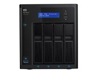 WD My Cloud PR4100 WDBNFA0560KBK - Pro Series - NAS-server - 4 fack - 56 TB - HDD 14 TB x 4 - RAID RAID 0, 1, 5, 10, JBOD - RAM 4 GB - Gigabit Ethernet WDBNFA0560KBK-EESN