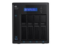 WD My Cloud EX4100 WDBWZE0240KBK - NAS-server - 4 fack - 24 TB - HDD 6 TB x 4 - RAID RAID 0, 1, 5, 10, JBOD, 5 hot spare - RAM 2 GB - Gigabit Ethernet - iSCSI support WDBWZE0240KBK-EESN