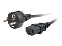 C2G Universal Power Cord - Strömkabel - power IEC 60320 C13 till NEMA 5-15 (hane) - 5 m - formpressad 88546