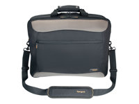 Targus CityGear 16 - 17.3 inch / 40.6 - 43.9cm XL Laptop Case - Notebook-väska - 17.3" - Black silver TCG417