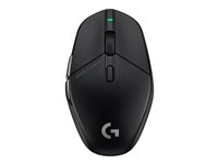 Logitech G G303 Shroud Edition - Mus - optisk - kabelansluten, trådlös - 2.4 GHz, USB - USB Logitech LIGHTSPEED-mottagare 910-006105