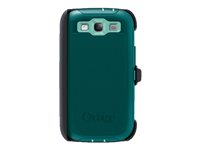 OtterBox Defender Series Samsung GALAXY S III - Skydd för mobiltelefon - silikon, polykarbonat - reflektion - för Samsung Galaxy S III 77-21382