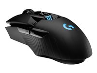 Logitech Wireless Gaming Mouse G903 LIGHTSPEED with HERO 16K sensor - Mus - höger- och vänsterhänta - optisk - 11 knappar - trådlös, kabelansluten - USB, 2.4 GHz - USB Logitech LIGHTSPEED-mottagare 910-005672