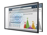 Samsung Touch Overlay CY-TM75 - Pekskärmsöverdrag - multi-touch - infraröd - kabelansluten - svart - för Samsung ME75B CY-TM75LBC/EN