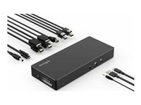 Kensington SD4781P - Dockningsstation - USB-C - 2 x HDMI, 2 x DP++ - 1GbE K33603EU