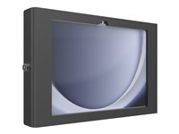 Compulocks Galaxy Tab A9+ Apex Enclosure Wall Mount - Hölje - för surfplatta - låsbar - höggradig aluminium - svart - skärmstorlek: 11" - väggmonterbar - för Samsung Galaxy Tab A11+, Tab A9+ 11GAPX9B
