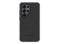 OtterBox Defender Series Pro - Baksidesskydd för mobiltelefon - robust - silikon, TPE (termaplastisk elastomer), polykarbonat, minnesskum - svart - för Samsung Galaxy S26 Ultra 77-99881