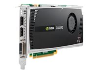 NVIDIA Quadro 4000 - Grafikkort - Quadro 4000 - 2 GB GDDR5 - PCIe 2.0 x16 - DVI, 2 x DisplayPort - Smart Buy - för Workstation z210 (CMT), z400, z600, z800 WS095ET
