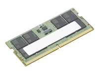 Lenovo ThinkPad - DDR5 - modul - 32 GB - SO DIMM 262-pin - 5600 MHz / PC5-44800 - grön - för Legion T5 26; ThinkCentre M70q Gen 5; M90q Gen 5; ThinkPad L14 Gen 5; P14s Gen 5 4X71M23188