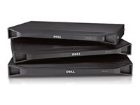Dell DMPU2 Remote Console Switch - Omkopplare för tangentbord/video/mus - 16 x KVM port(s) - 2 lokala användare - främre till bakre luftflöde - rackmonterbar - TAA-kompatibel - med 3 års avancerad bytesservice AD502102