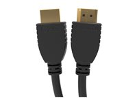 C2G - Hög hastighet - HDMI-kabel med Ethernet - HDMI hane till HDMI hane - 6 m - skärmad - svart - dubbelriktad, 4K60 Hz (4096 x 2160) stöd C2G50647