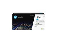 HP 214Z - Ultra High Yield - cyan - original - LaserJet - tonerkassett (W2141Z) - för Color LaserJet 6701dn; Color LaserJet Enterprise 6700dn W2141Z