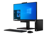 Lenovo ThinkCentre M75q Gen 2 - liten Ryzen 5 Pro 4650GE 3.3 GHz - 16 GB - SSD 256 GB - nordiskt (danska/finska/norska/svenska) 11JJ00B5MX