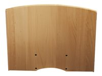 SMS Flatscreen shelf M / L - Hylla - för AV-mottagare/DVD-spelare - MDF - björk FS040004-P0