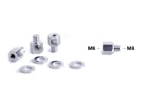 Multibrackets M M6 to M8 Adapter - Skruv - silver (paket om 4) 7350022734487