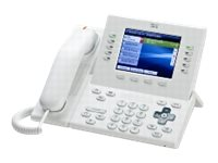 Cisco Unified IP Phone 8961 Slimline - Video Phone - SIP - multilinje - arctic white CP-8961-WL-K9=