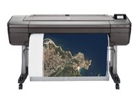 HP DesignJet Z6 PostScript - 44" storformatsskrivare - färg - bläckstråle - Rulle (111,8 cm) - 2 400 x 1 200 dpi - upp till 80.5 m2/h (mono)/ upp till 80.5 m2/h (färg) - kapacitet: 1 rulle - Gigabit LAN, USB-värd - kniv T8W16D#B19