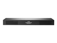 HPE KVM Console G4 Switch 1x2x16 - Omkopplare för tangentbord/video/mus - CAT5 - 16 x KVM port(s) - 2 lokala användare - rackmonterbar Q1P55A