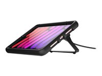 Compulocks iPad 10.2" Secured Kickstand - Stötsskydd för surfplatta - fällbart ställ - gummi, metall - svart - för Apple 10.2-inch iPad (7:e generation, 8:e generation, 9:e generation) 102KS01KL