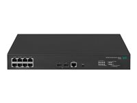 HPE Networking Comware 5120v3 8G PoE+ 2 SFP Switch - Campus - switch - Administrerad - 8 x 10/100/1000Base-T + 2 x SFP - rackmonterbar - PoE+ - BTO S0F79A#ABB