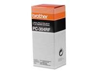 Brother PC304RF - Färgband - för Brother MFC-970; FAX-917, 920, 930, 931, 940; IntelliFAX 750, 770, 775, 870MC, 885MC PC304RF