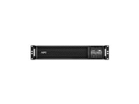 APC Smart-UPS SRT 2200VA RM - UPS (rackmonterbar/extern) - AC 220/230/240 V - 1980 Watt - 2200 VA - Bly-syra - RS-232, USB - utgångskontakter: 10 - 2U - svart - för P/N: AR4018SPX432, AR4024SP, AR4024SPX429, AR4024SPX431, AR4024SPX432, NBWL0356A SRT2200RMXLI