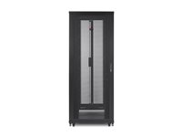 APC NetShelter SV - Rack skåp - svart - 48U - 19" AR2587