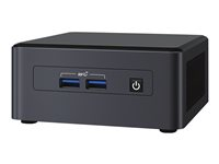 Intel Next Unit of Computing Kit 11 Pro Kit - NUC11TNHv50L - mini-PC Core i5 1145G7 2.6 GHz - 0 GB - ingen HDD BNUC11TNHV50L00