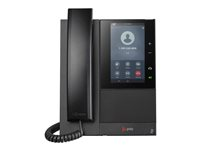 Poly CCX 500 - VoIP-telefon - med Bluetooth interface - SIP, RTCP, RTP, SRTP, SDP - 24 linjer - svart - GSA-handelskompatibel - TAA-kompatibel 849B5AA#AC3