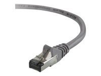 Belkin High Performance - Patch-kabel - RJ-45 (hane) till RJ-45 (hane) - 3 m - STP - CAT 6 - formpressad, hakfri - för Omniview SMB 1x16, SMB 1x8; OmniView SMB CAT5 KVM Switch A3L980B03M-H-S