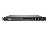 SonicWall NSa 3650 - Advanced Edition - säkerhetsfunktion - med 1 års TotalSecure - 10GbE, 2.5GbE - 1U - kan monteras i rack 01-SSC-4081