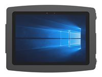 Compulocks Surface Pro 3-7 Space Enclosure Wall Mount - Monteringssats (hölje) - för surfplatta - aluminium - svart - skärmstorlek: 12" - väggmonterbar - för Microsoft Surface Pro 3, Pro 4, Pro 5, Pro 6, Pro 7, Pro 7+ 540GEB