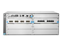 HPE Aruba 5406R-8XGT/8SFP+ v2 zl2 - Switch - Administrerad - 8 x 10GBase-T + 8 x 10 Gigabit SFP+ - rackmonterbar - PoE+ J9868A