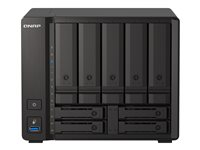 QNAP TS-H973AX-8G - NAS-server - 9 fack - SATA 6Gb/s - RAID RAID 0, 1, 5, 6, 10, 50, JBOD, 60, RAID TP - RAM 8 GB - 2.5 Gigabit Ethernet / 10 Gigabit Ethernet - iSCSI support TS-H973AX-8G