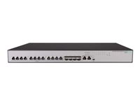 HPE OfficeConnect 1950 12XGT 4SFP+ - Switch - 12 x 10GBase-T + 4 x 1 Gigabit / 10 Gigabit SFP+ - skrivbordsmodell, rackmonterbar JH295A