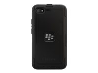 OtterBox Commuter BlackBerry Z30 - Skydd för mobiltelefon - polykarbonat, syntetiskt gummi - svart - för BlackBerry Z30 77-32736