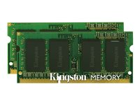 Kingston - DDR3L - sats - 16 GB: 2 x 8 GB - SO DIMM 204-pin - 1600 MHz / PC3L-12800 - CL11 - 1.35 V - ej buffrad - icke ECC KTA-MB1600LK2/16G