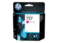 HP 727 - 40 ml - magenta - original - bläckpatron - för DesignJet T1500, T1530, T2500, T2530, T920, T930 B3P14A