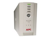 APC Back-UPS CS 500 - UPS - AC 120 V - 300 Watt - 500 VA - utgångskontakter: 6 - beige - för P/N: AR106SH4, AR106SH6, AR109SH4, AR109SH6, AR112SH4, AR112SH6, SCL500RM1UNC BK500