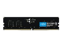 Crucial - DDR5 - modul - 8 GB - DIMM 288-pin - 4800 MHz / PC5-38400 - CL40 - 1.1 V - ej buffrad - ECC CT8G48C40U5T