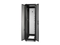 APC NetShelter SV - Rack skåp - svart - 42U - 19" AR2400