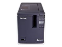 Brother P-Touch PT-9800PCN - Etikettskrivare - termisk överföring - Rulle (3,6 cm) - 360 x 720 dpi - upp till 80 mm/sek - USB, LAN, seriell, USB-värd - kniv PT9800PCNZW1