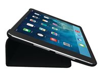 Kensington Comercio Hard Folio Case & Adjustable Stand for iPad Air - Fodral för surfplatta - svart K44434WW