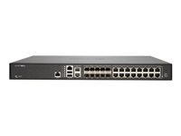 SonicWall NSa 6650 - Advanced Edition - säkerhetsfunktion - 10GbE, 2.5GbE - 1U - SonicWall säkerhetsuppgradering, plusprogram (2 år) - kan monteras i rack 01-SSC-2214